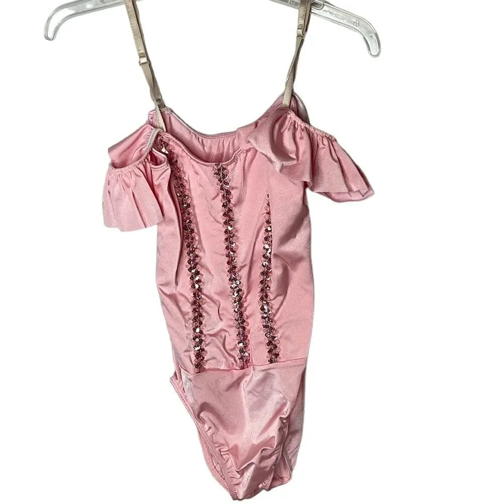Dansco Rose Ballet Costume. Size Child XL.
